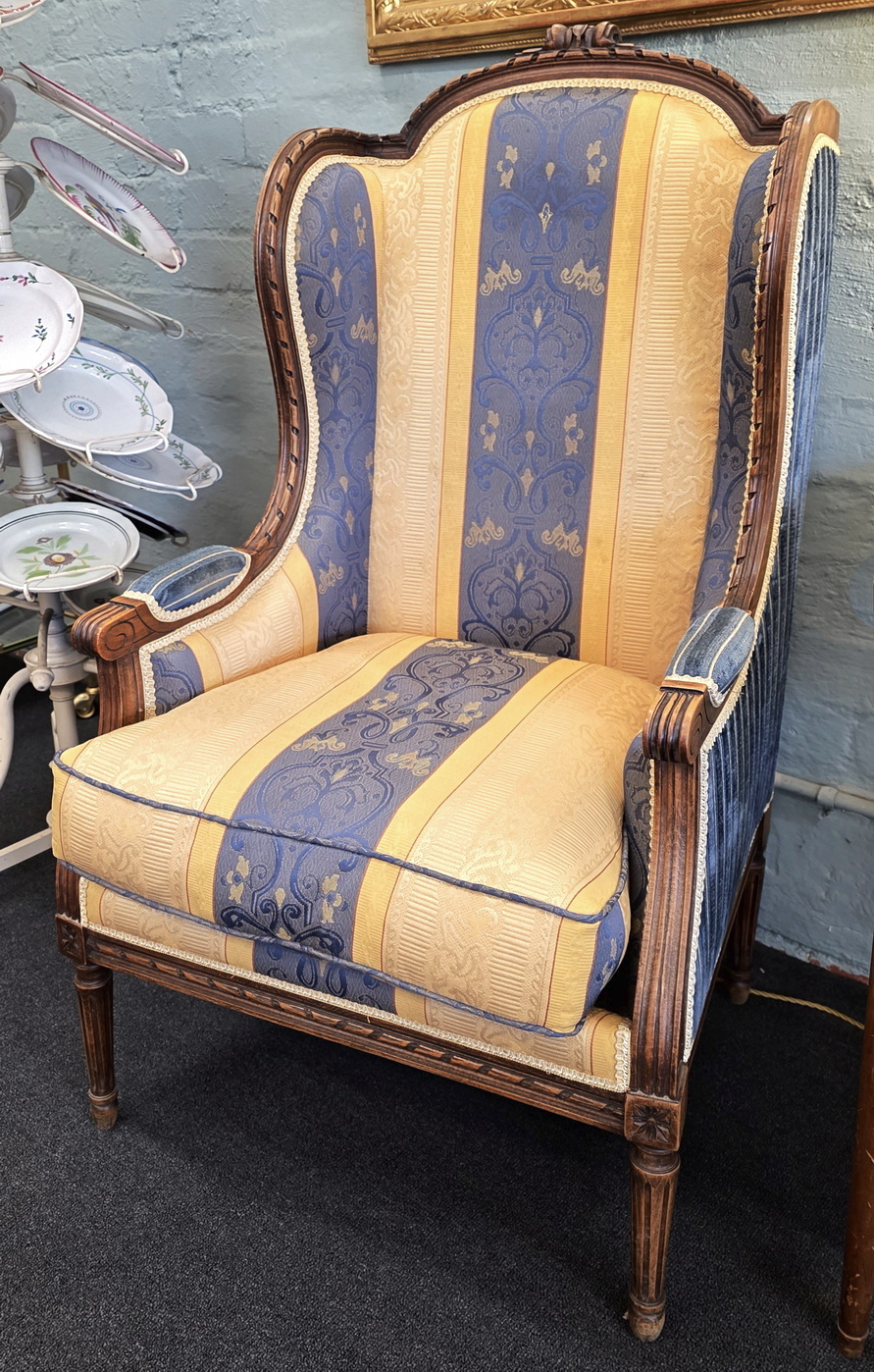 A Louis XVI Bergere Armchair
